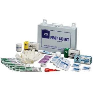 First Aid Kit grahamfield 25 Person Weatherproof / Steel Case