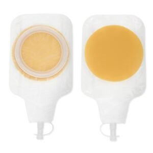Wound Drainage Pouch Hollister Without Tubing 12 Inch Length 2000 mL NonSterile FlexWear Skin Flat Barrier