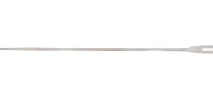 Surgical Probe with Eye Miltex Straight Blunt Tip 6 Inch Length