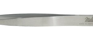 Cilia Forceps Miltex Swiss 3-3/4 Inch Length OR / Surgical Grade German Stainless Steel NonSterile NonLocking Thumb Handle Straight Diagonal Tips