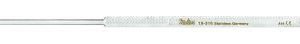 Ear Curette Miltex Billeau 6-1/2 Inch Length Round Knurled Handle Size 3 Tip Flexible Oval Loop Tip