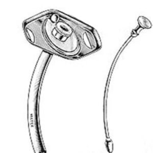 Uncuffed Tracheostomy Tube Rotating Lock IC Size 4.0 Adult