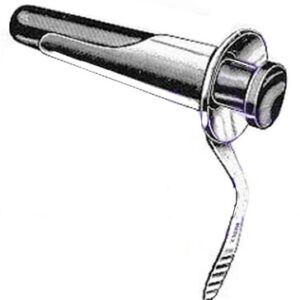 Rectal Speculum Fansler-Ives 3-1/4 Inch Long / Outer Diameter: 1-1/8 Inch / Handle: 2-3/4 Inch