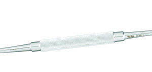 Bone File Double End #12CA Pattern Cross Serrated On Both Heads