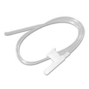 Suction Catheter AirLife Beveled Tip Open Style Non-Vented 14 Fr. Sterile