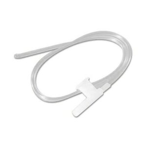 Suction Catheter AirLife Beveled Tip Open Style Chimney Control Vent 14 Fr. Sterile