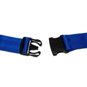 Wheelchair Safety Belt Hook and Loop / D-Ring Closure