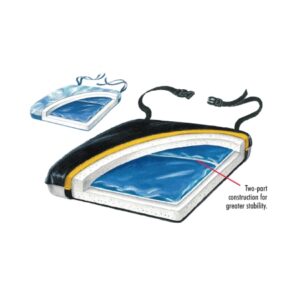 Seat Cushion Econo-Gel 18 W X 16 L X 2 D Inch Foam / Gel