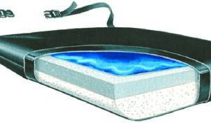 Wedge Seat Cushion Skil-Care Ultra-Wedge 18 W X 16 L X 3-1/2 to 1-1/2 D Inch Foam