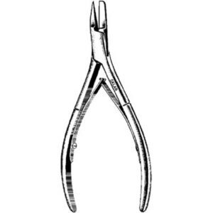 Nail Splitting Forceps Sklarlite English Anvil Jaws 5 Inch Length German Stainless Steel