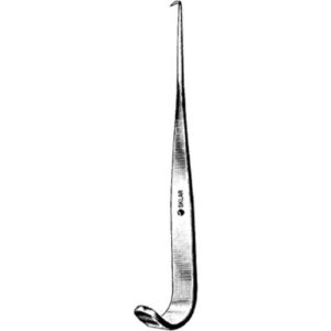 Tenaculum Hook Sklar Jackson 5-3/4 Inch Length German Stainless Steel NonSterile Reusable