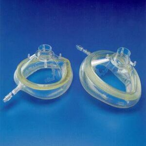 Anesthesia Mask Vital Signs Elongated Style Infant Size 2 Without Hook Ring