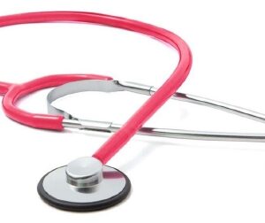 General Exam Stethoscope Proscope 660 Pink 1-Tube 21 Inch Tube Single Sided Chestpiece