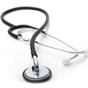 Bowles Stethoscope Proscope 662 Black 1-Tube 22 Inch Tube Single Sided Chestpiece