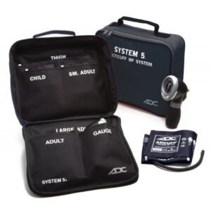 Aneroid Sphygmomanometer Unit System 5 Multiple Sizes Nylon Cuff 13 – 66 cm Palm Aneroid