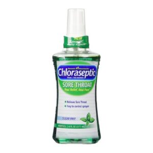 Sore Throat Relief Chloraseptic 1.4% Strength Oral Spray 6 oz.