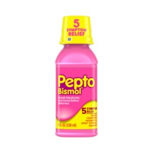 Anti-Diarrheal Pepto Bismol 262 mg Strength Liquid 8 oz.