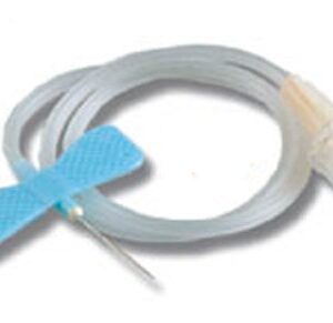 Scalp Vein Infusion Set SecureTouch 23 Gauge 3/4 Inch 12 Inch Tubing Without Port