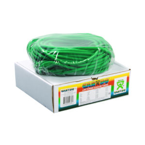 Exercise Resistance Tubing CanDo Low Powder Green 100 Foot Length Medium Resistance