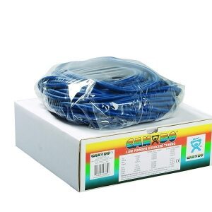 Exercise Resistance Tubing CanDo Low Powder Blue 100 Foot Length Heavy Resistance