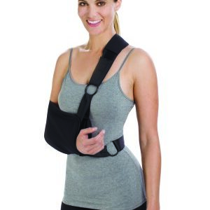 Shoulder Immobilizer PROCARE X-Large Poly / Cotton Contact Closure Left or Right Arm