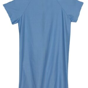 Patient Exam Gown One Size Fits Most Blue Reusable