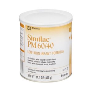 Infant Formula Similac PM 60 / 40 Unflavored 14.1 oz. Can Powder Low Iron Impaired Renal Function