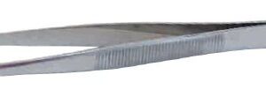 Tweezers Grafco 3-1/2 Inch Length Floor / Office Grade Stainless Steel NonSterile NonLocking Thumb Handle Straight Blunt Tips