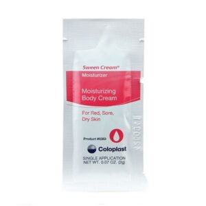 Hand and Body Moisturizer Sween Cream 2 Gram Individual Packet Scented Cream CHG Compatible