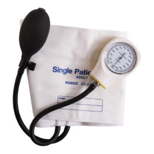Aneroid Sphygmomanometer Unit MABIS Adult Cuff Vinyl Cuff 22 – 33 cm Pocket Aneroid