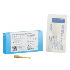 Bartholin Gland Word Catheter 10 Fr. 5 cc Balloon Word Bartholin Style 5 cm Length