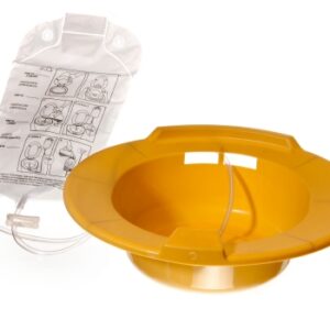 Sitz Bath Round Mauve Plastic 2000 mL Bag Graduated