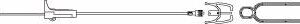 Secondary IV Administration Set BBraun Gravity Without Ports 15 Drops / mL Drip Rate Without Filter 49 Inch Tubing Solution