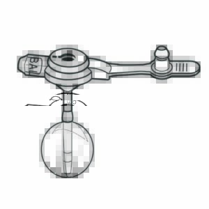 Low Profile Gastrostomy Tube Kit MIC-Key 14 Fr. 1.7 cm Tube Silicone Sterile