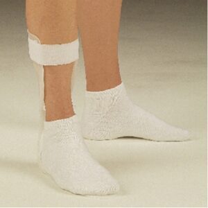 Ankle / Foot Orthosis DeRoyal One Size Fits Most Hook and Loop Closure Right Ankle