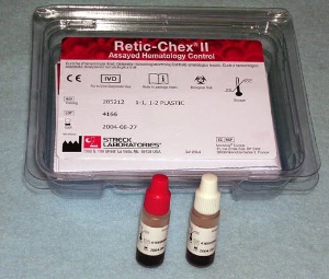 Hematology Control Set Retic-Chex II Reticulocyte 2 Levels 2 X 1 mL