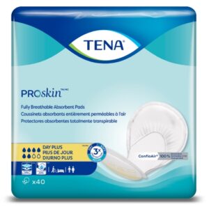 Incontinence Liner TENA ProSkin Day Plus 24 Inch Length Heavy Absorbency Dry-Fast Core One Size Fits Most