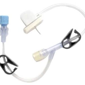 Huber Infusion Set Gripper 22 Gauge 1-1/4 Inch 8 Inch Tubing Needleless Y-Site