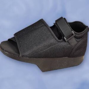 Pressure Relief Shoe Darco Orthowedge Medium Unisex Black