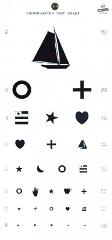 Preschool Eye Test Chart Grafco 20 Foot Distance Acuity Test