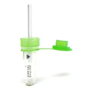 Safe-T-Fill Capillary Blood Collection Tube Lithium Heparin Additive 125 ?L Pierceable Attached Cap Plastic Tube