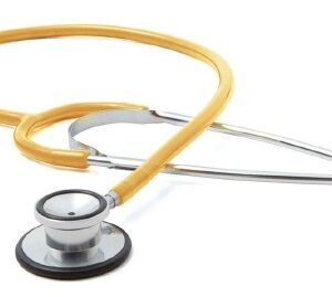 General Exam Stethoscope Proscope 670 Yellow 1-Tube 21 Inch Tube Double Sided Chestpiece