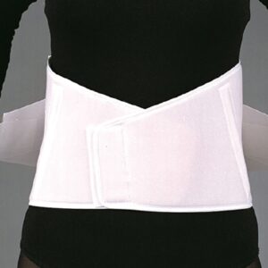 Back Support Large Hook and Loop Closure 36 to 42 Inch Hip Circumference 9 Inch Back Height Adult