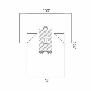 Abdominal Drape Laparotomy Drape 100 W X 72 W X 124 L Inch Sterile