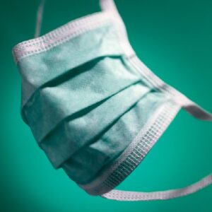 Surgical Mask Cardinal Health ASTM Level 1 Tie Closure One Size Fits Most