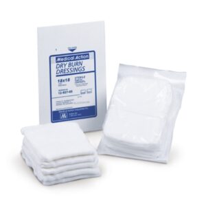 Burn Dressing Medical Action 18 X 18 Inch 10-Ply Sterile 1 per Pack