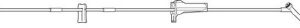 IV Pump Set Interlink Pump 60 Drops / mL Drip Rate Without Filter 103 Inch Tubing Nitroglycerin