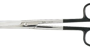 Operating Scissors Miltex SuperCut Mayo 6-3/4 Inch Length OR / Surgical Grade German Stainless Steel NonSterile Finger Ring Handle Straight Blunt Tip / Blunt Tip