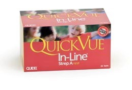 Control Set Quickvue In-Line Strep A Test Positive Level / Negative Level 12 Swabs