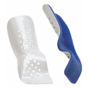 Wrist Splint ProCare Metacarpal Padded Aluminum / Foam Right Hand Blue / White Small